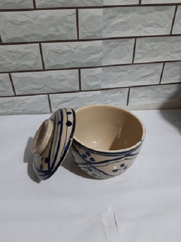 Thố sành, hủ đựng 11 cm ( 2 thố )
