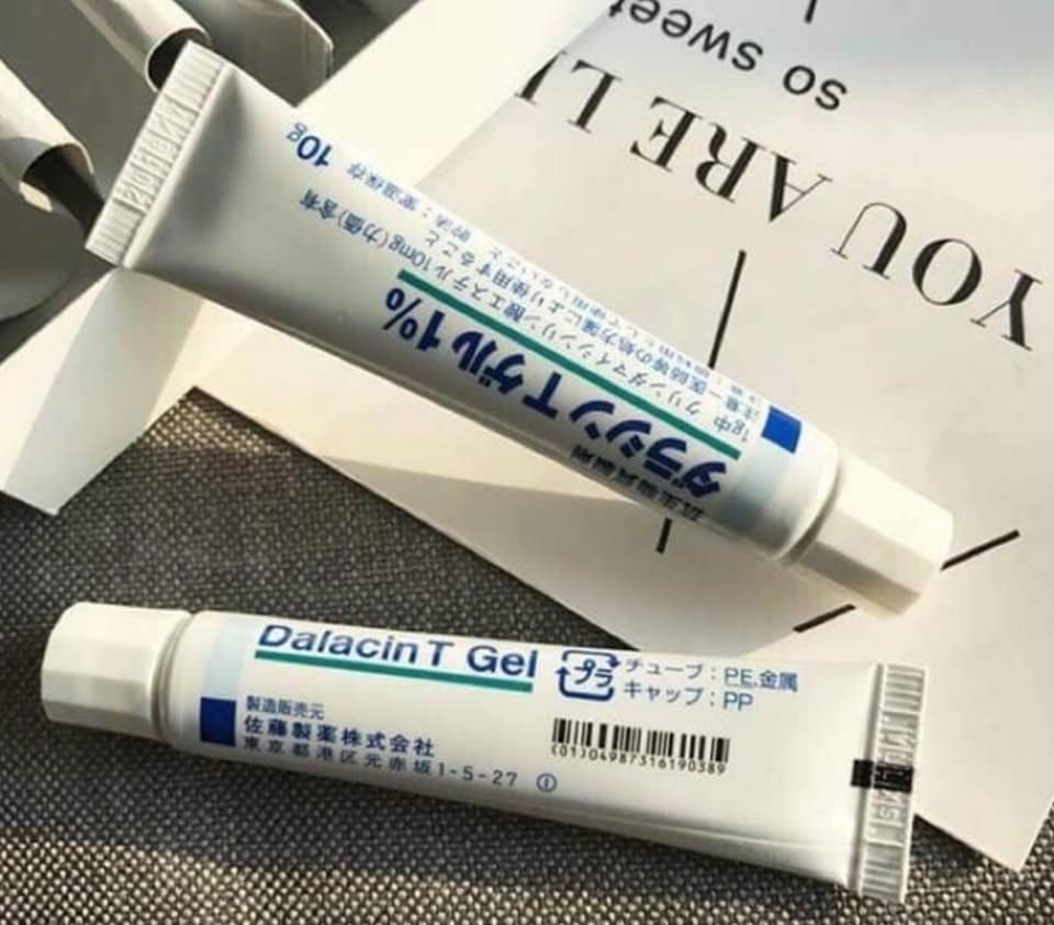Gel Bôi Mụn Dalacin T Nhật Bản (Tuýp 10gr)