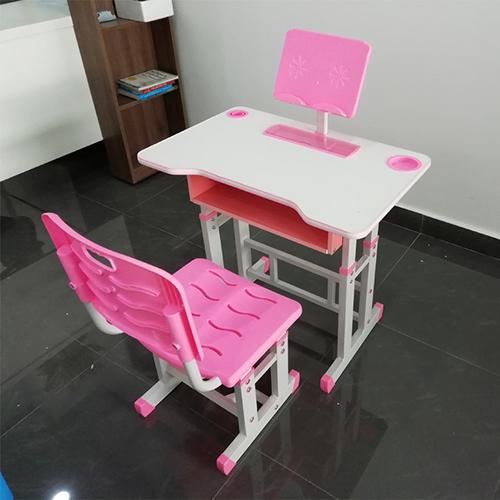 Bộ Bàn Ghế Trẻ Em - Học Sinh Chống Gù Cận-Có Thể Điều Chỉnh Độ Cao Bàn Ghế-Có Giá Đỡ Sách Xoay 360 Độ