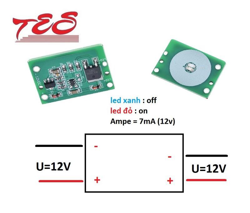 Cảm Biến Chạm 12V 3A
