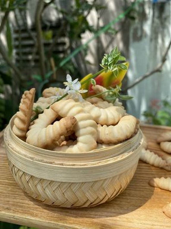 Bánh sùng cong sữa dừa đặc biệt - 100g