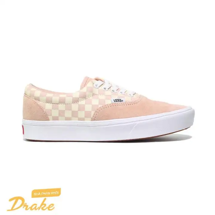 vans comfycush checkerboard era
