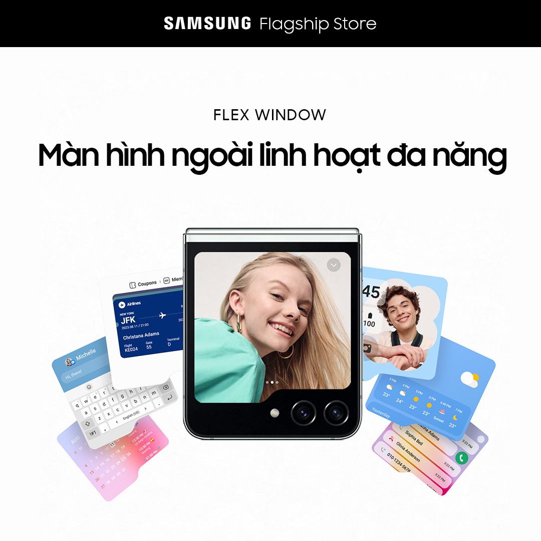 [VOUCHER SỐC LÊN TỚI 5TRIEU]Điện thoại Samsung Galaxy Z Flip5