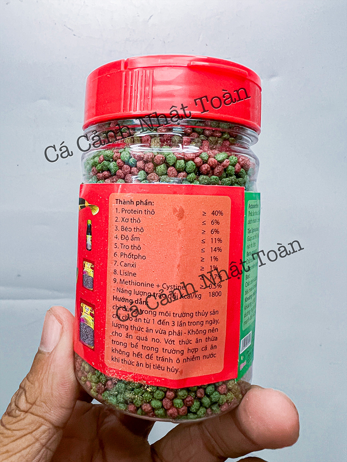 THỨC ĂN CHO CÁC LOẠI CÁ CẢNH ORIO HỦ 100G