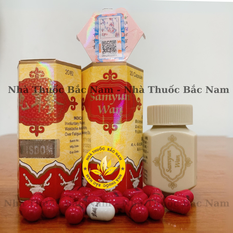 Tăng cân seng yong wan, sam yun wan malaysia ( Sâm Nhung Hoàn đỏ )