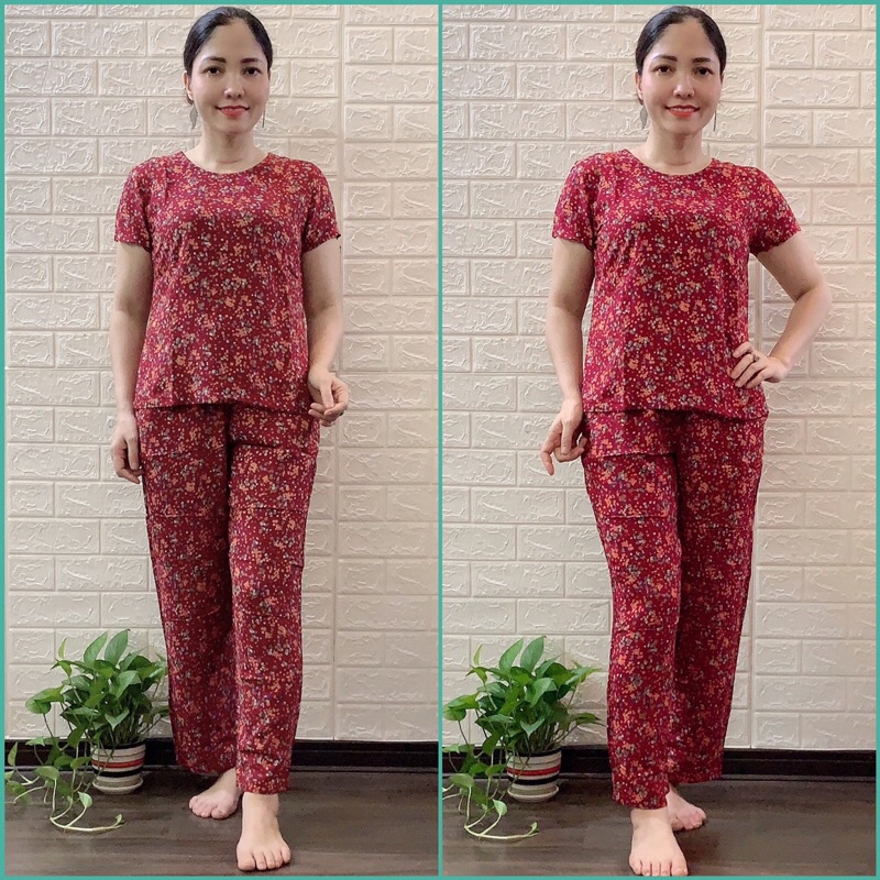 Bộ lanh nhung gia huy quần dài