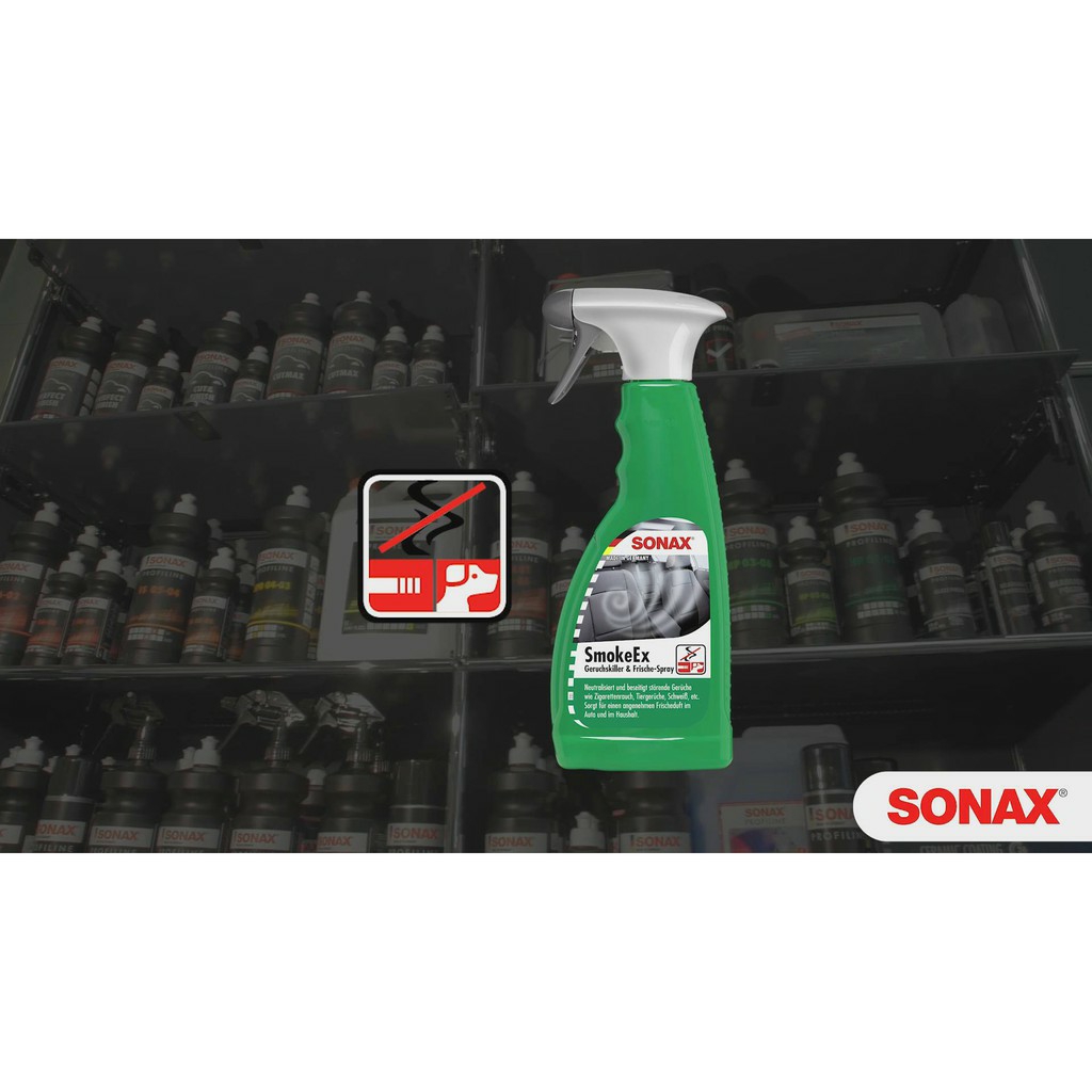 Chai Xịt Khử Mùi Nội Thất - SONAX SmokeEx(500ml)