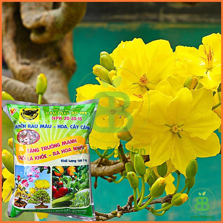 Phân Bón Hỗn Hợp Đầu Trâu NPK 20-20-15