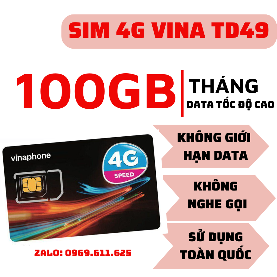 Sim 4g vinaphone 12td49 thả ga xem phim, nghe nhạc tiktok,... trọn gói 1 năm không nạp tiền . freeship - chưa kích hoạt.