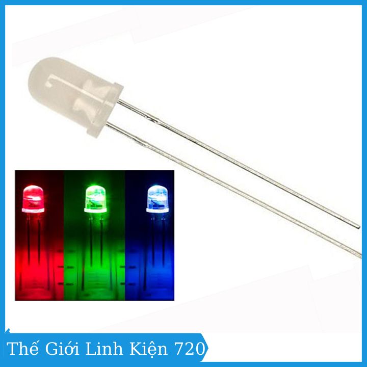 Gói 10 con led đục ø3 nhiều màu
