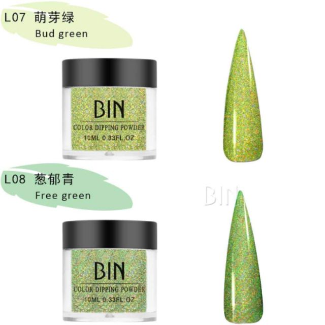 Bột Nhúng móng Các Màu