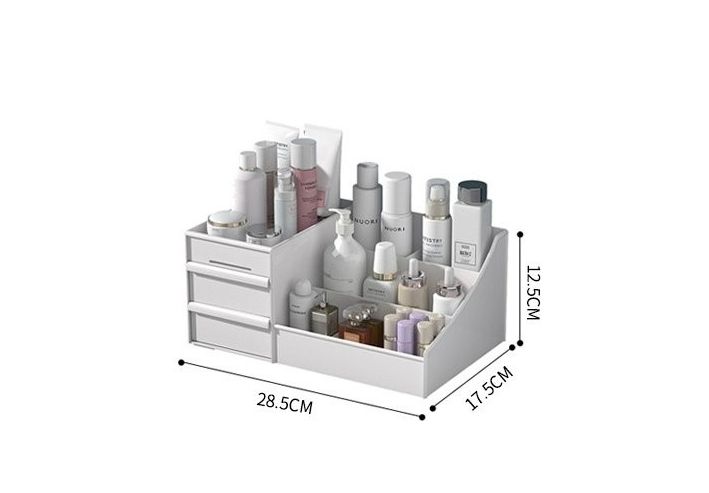 Kệ đựng đồ mỹ phẩm 3 tầng tiện ích