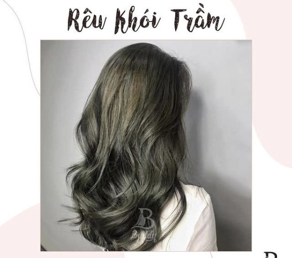 Tự nhuộm tóc tại nhà màu Rêu Khói Trầm, cam kết chuẩn màu, bền màu, dưỡng tóc mềm mượt Blinkhair