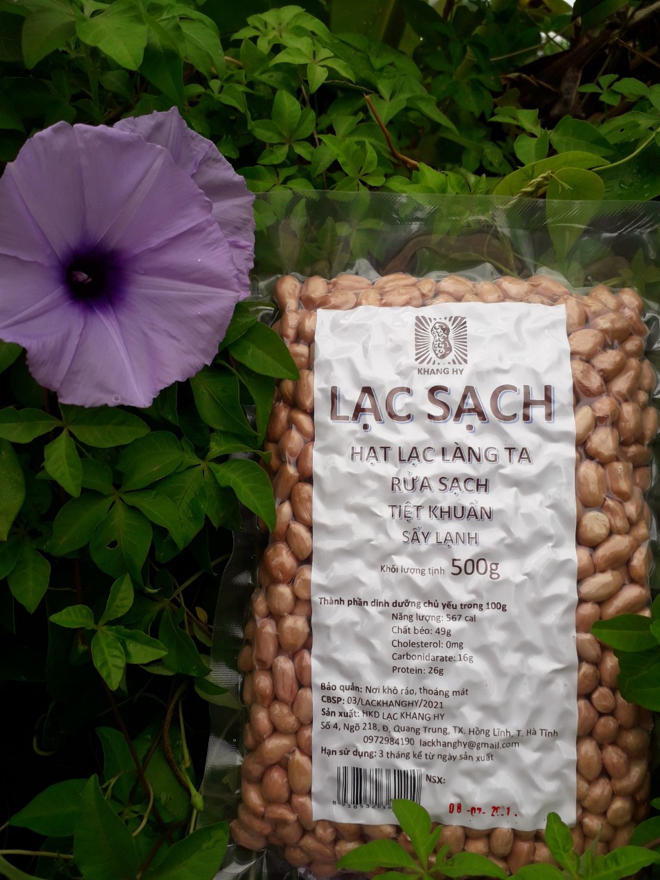 LẠC NHÂN SẠCH KHANG HY 500G