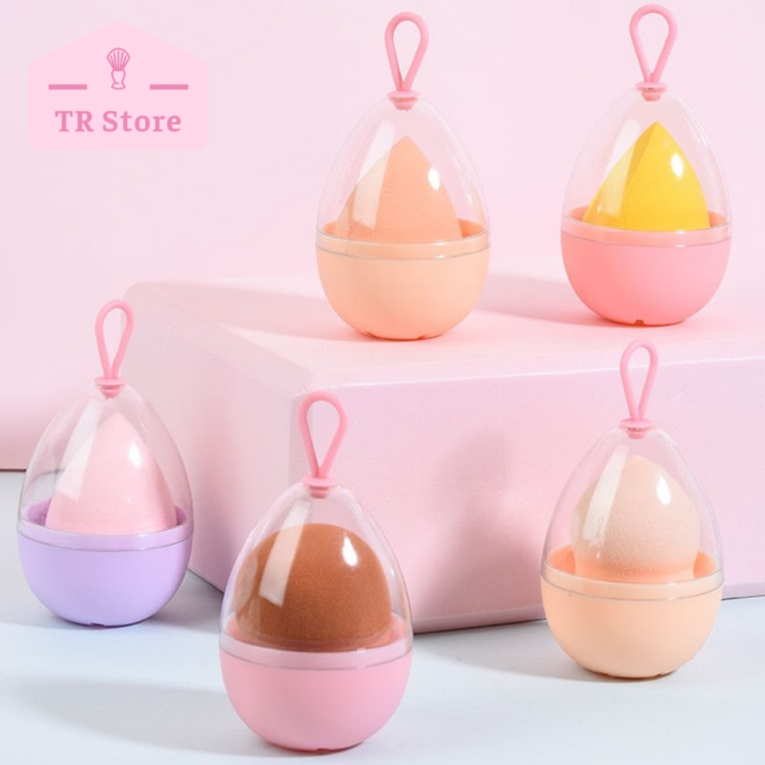 [HCM]Hộp đựng mút trang điểm treo blender case hanger