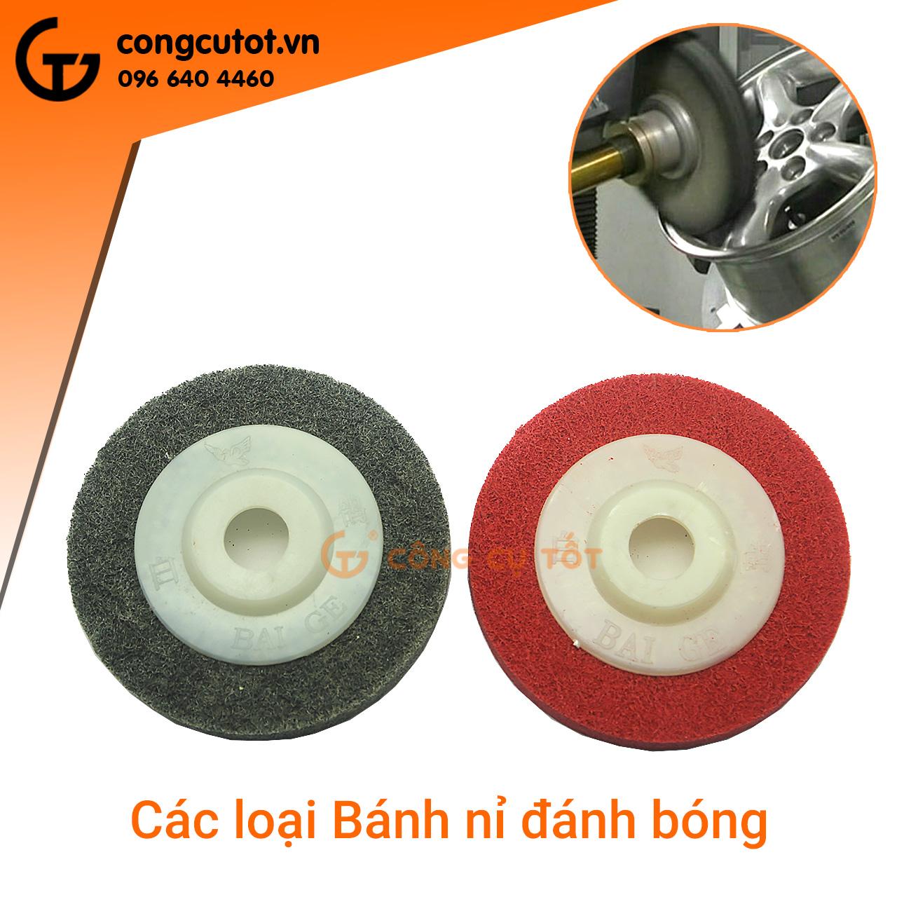 Nỉ đánh bóng Inox Φ100