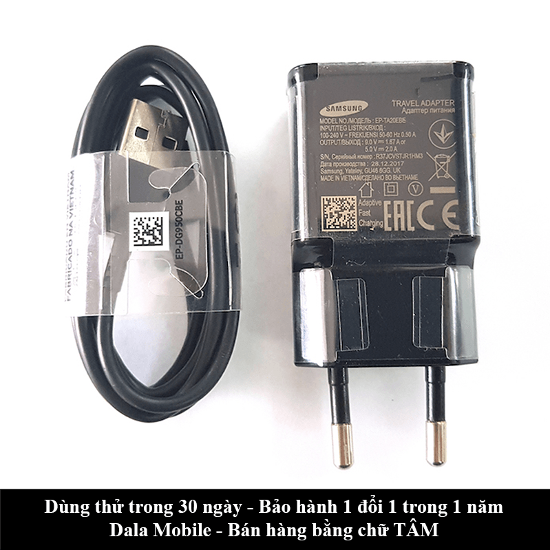 Bộ Sạc Nhanh Samsung S8/ S9/ Note 8/ Note 9