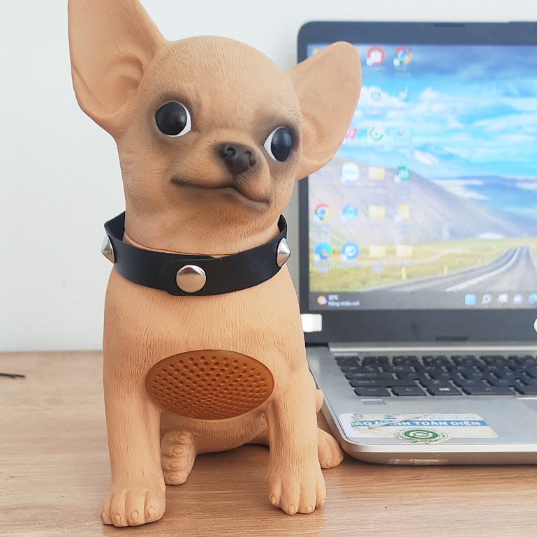 Loa Bluetooth Hình Con Chó Chihuahua M239 Dễ Thương