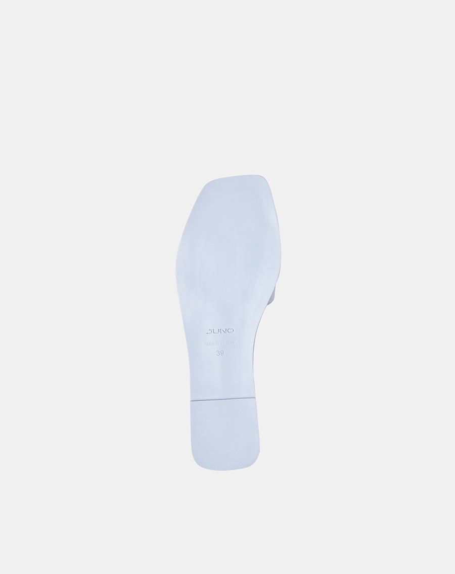 Giày Sandal Nữ 1cm Thời Trang JUNO Khoá Trang Trí Juno SD01135