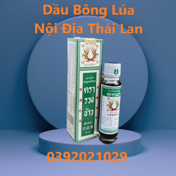 [FREESHIP+TEM NỘI ĐỊA] Dầu Bông Lúa Nội Địa Tem Vàng Thái Lan