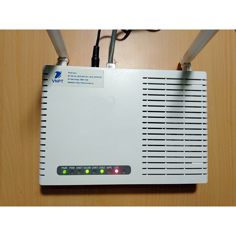 Modem Wifi Quang iGate GW020H,GW020 -GPON 2 Râu - Modem  V.N.P.T (Cũ)