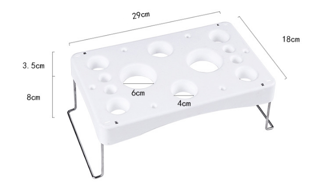 Bàn đựng túi bắt kem tiện dụng