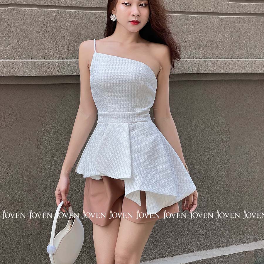 Áo peplum lệch vai Joven