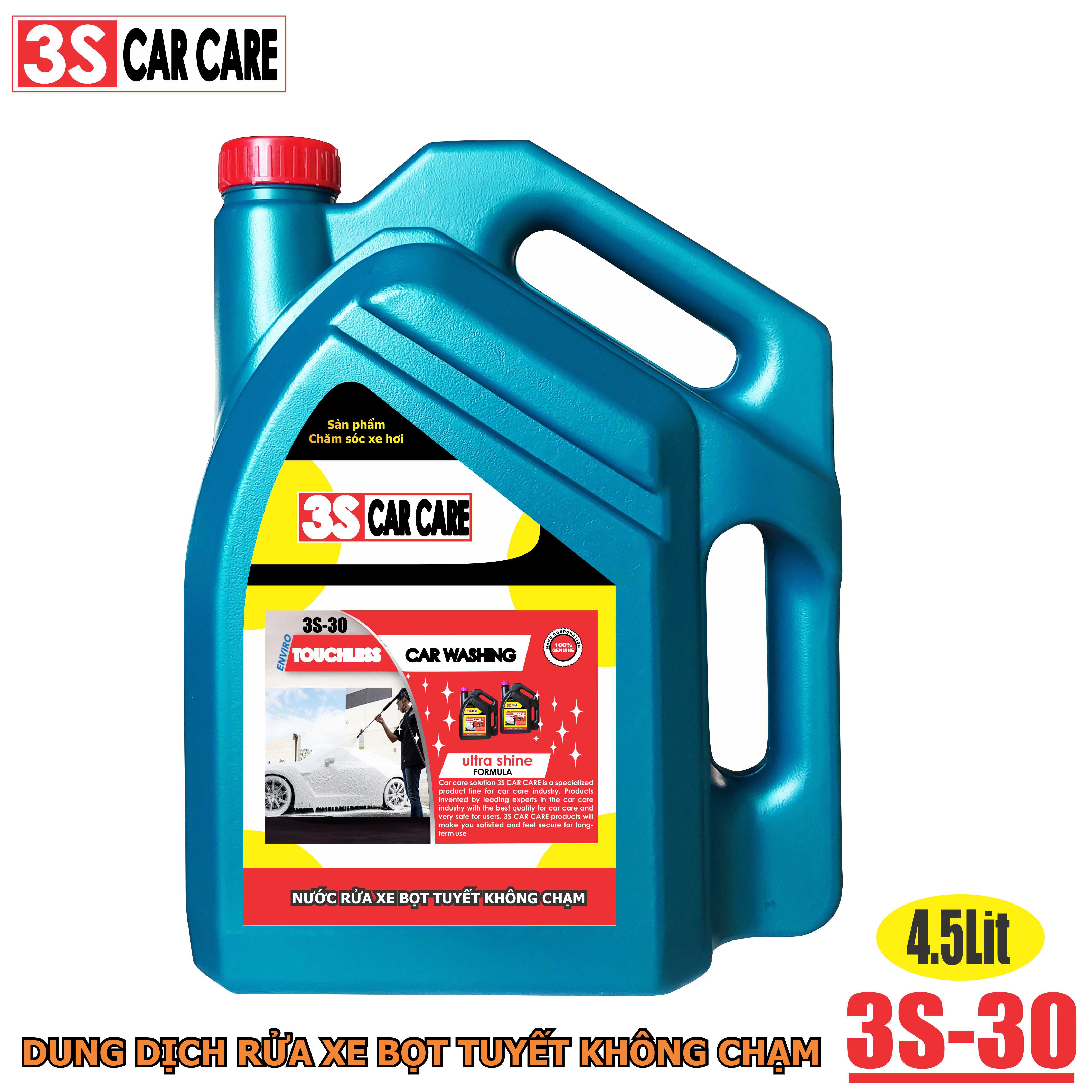 NƯỚC RỬA XE BỌT TUYẾT KHÔNG CHẠM 3S-30
