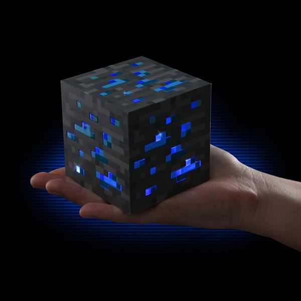 Đèn khối Minecraft diamond
