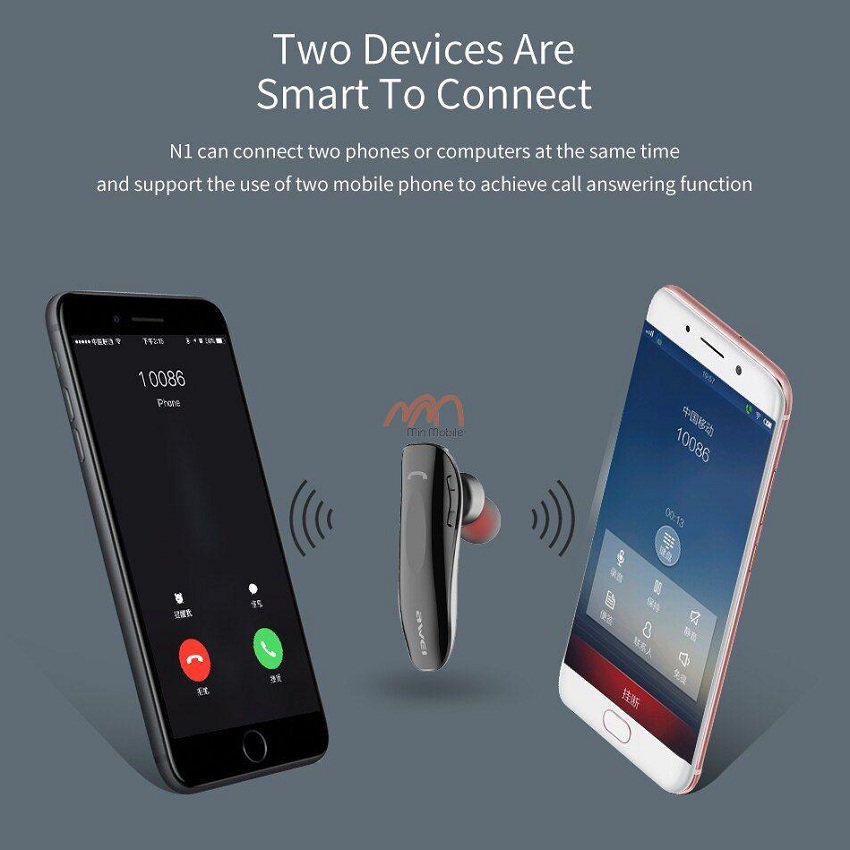 Tai Nghe Bluetooth Awei N1 Chuẩn Hãng Đẹp Mắt