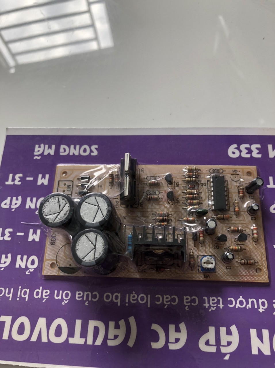 BO ỔN ÁP AC (AUTOVOLT)-LM339- SONG MÃ
