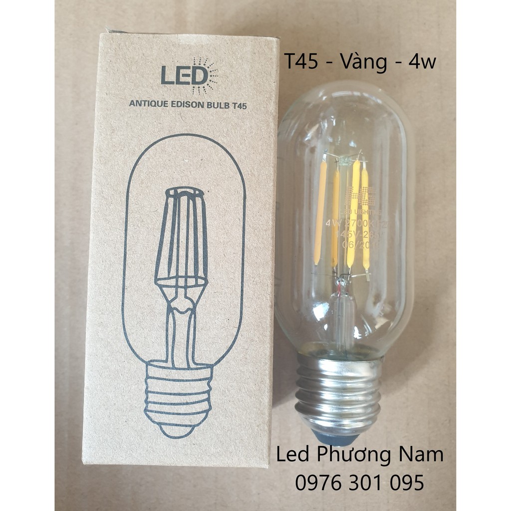 Bóng led edison t45