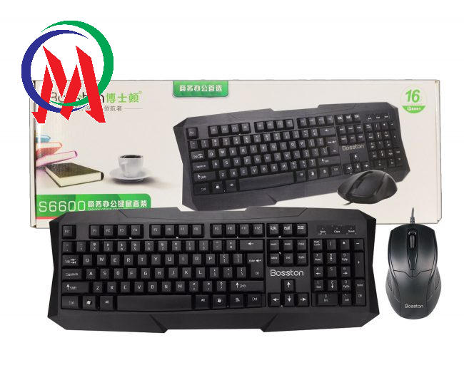 [HCM]Bộ phím chuột bosston s6600