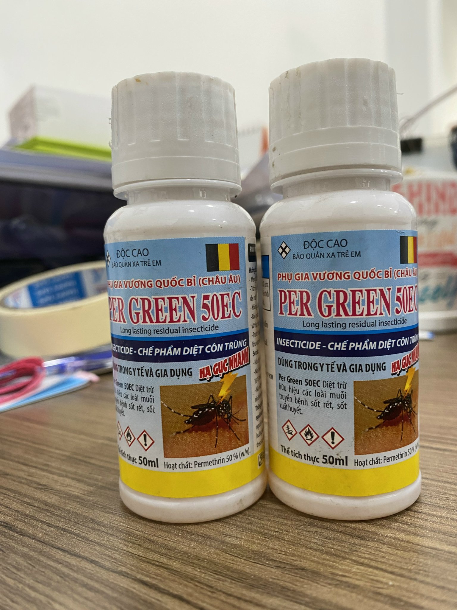 Thuốc diệt muỗi Per Green 50EC (chai 100ml)