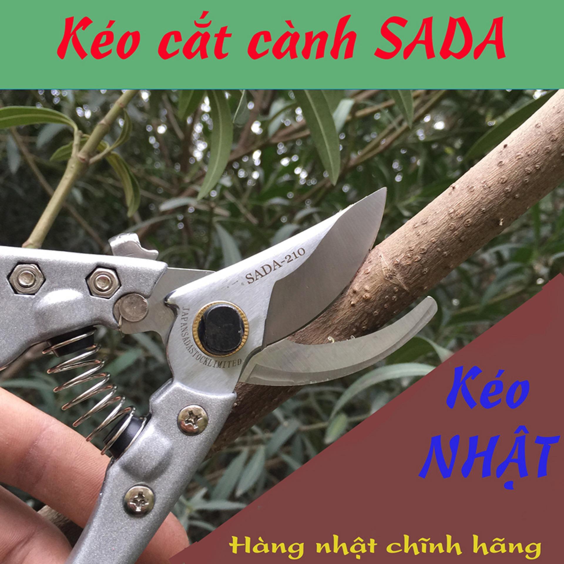 Kéo cắt cành cây SẮC VĨNH VIỄN - Nhật bản + Tặng lò xo thay thế