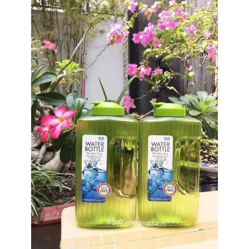 ( Chọn Màu) Bình Nhựa Đựng Nước Lock&Lock Dung Tích 2.1Lit Khả Năng Chịu Nhiệt Tốt
