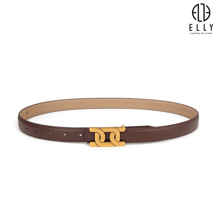 Dây thắt lưng nữ cao cấp da thật elly – ed73