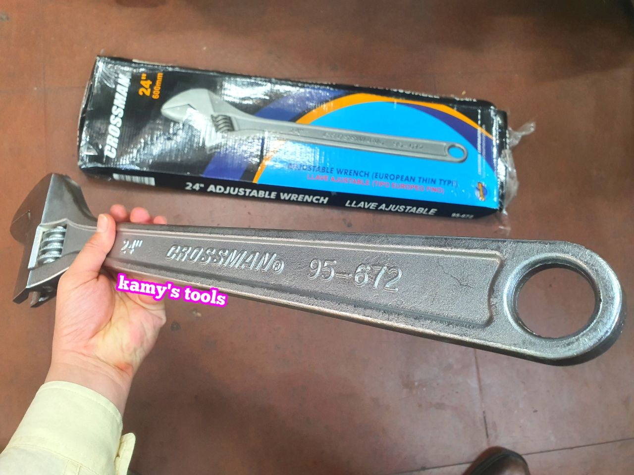 Mỏ lết miệng 24 inch 600mm Crossman model 95-624