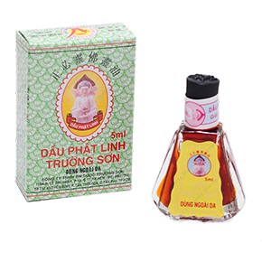 Dầu Phật Linh Trường Sơn chai 5ml (12 chai)