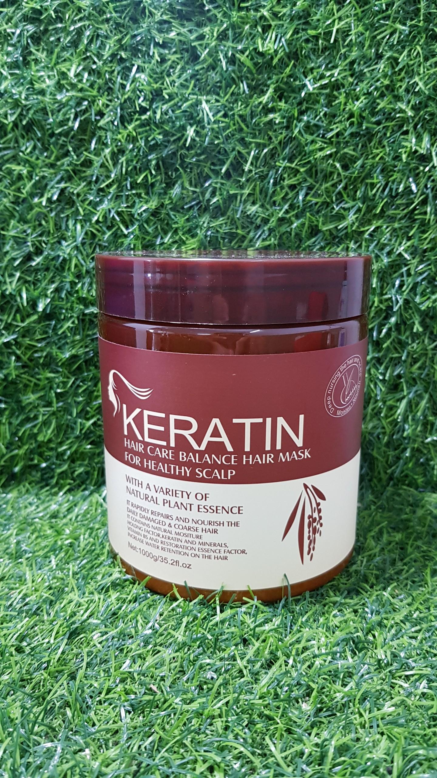 [HCM]Kem ủ tóc phụ hồi Keratin 1000ml