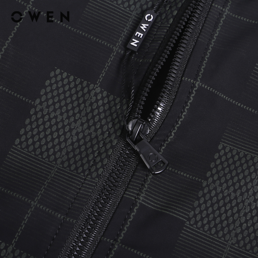 OWEN - Jacket Regular Fit JK231600 màu Đen chất liệu Polyester