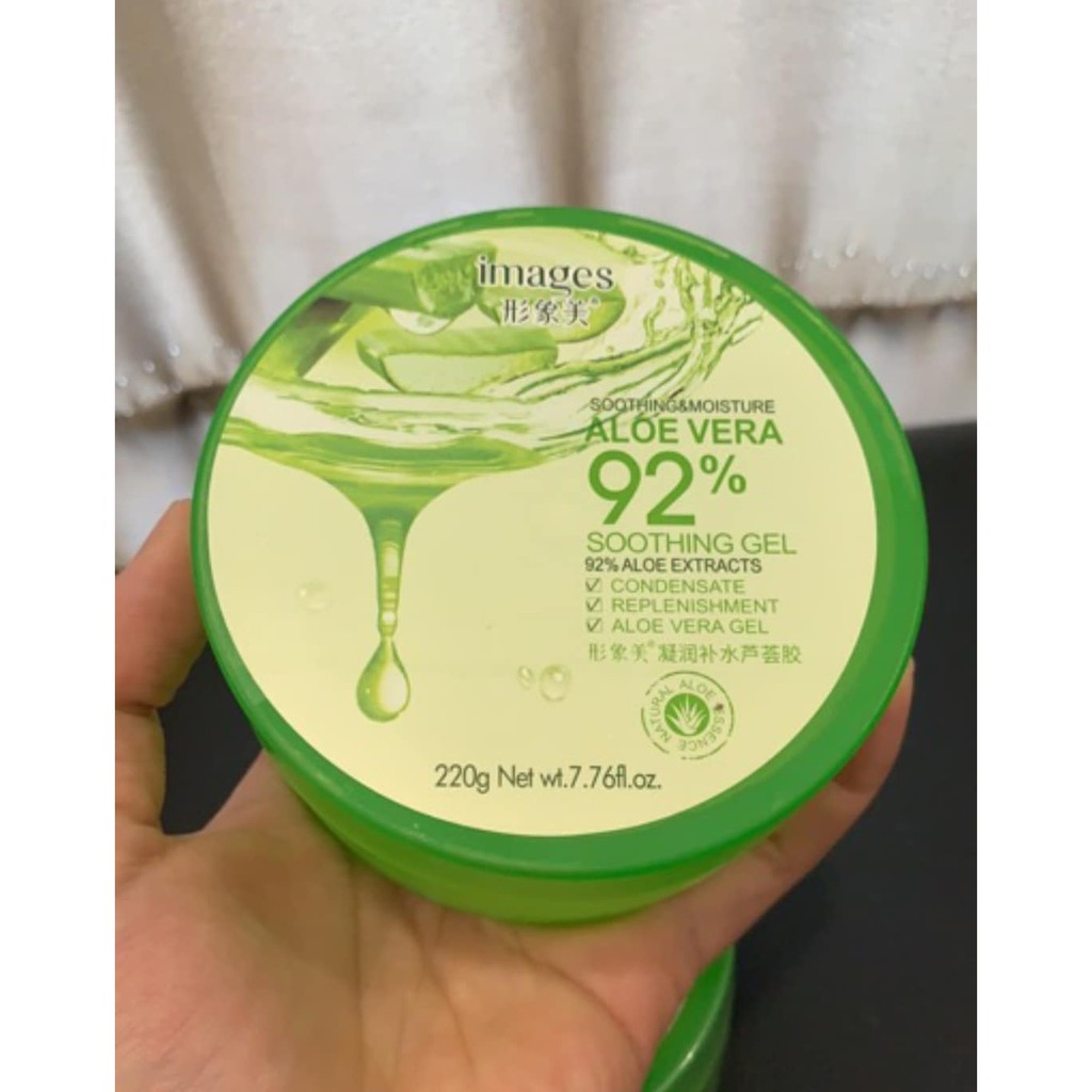 Gel lô hội Aloe Vera 92% 220g