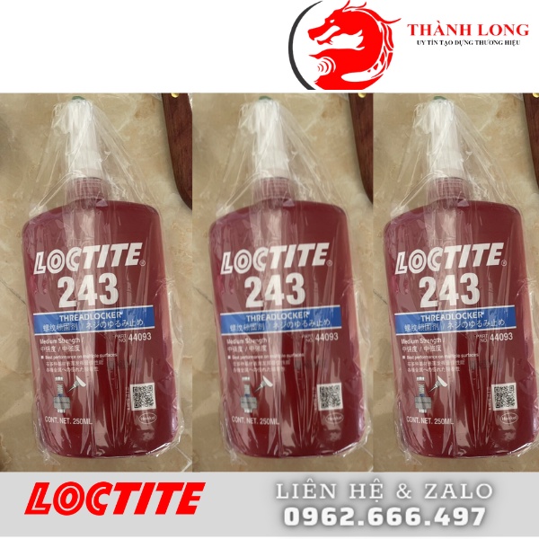 Keo khoá ren loctite 243 - 50ml và 250ml