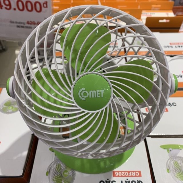 [HCM]Quạt sạc COMET CRF0206