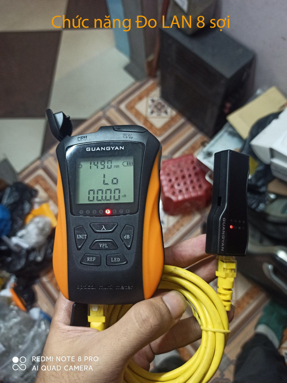 Máy đo công suất quang 5in1 Deep Light G8