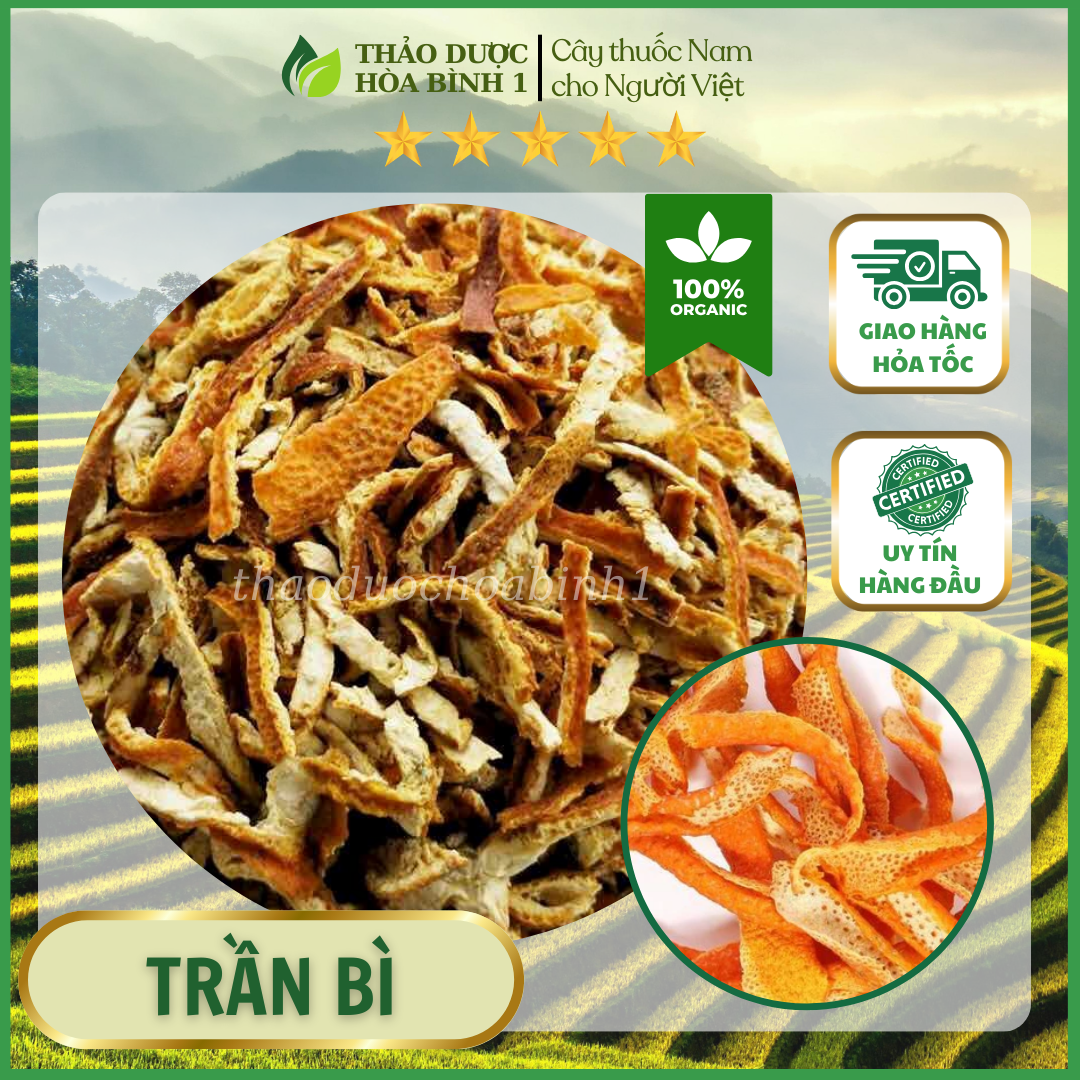 1kg trần bì (vỏ quýt khô)