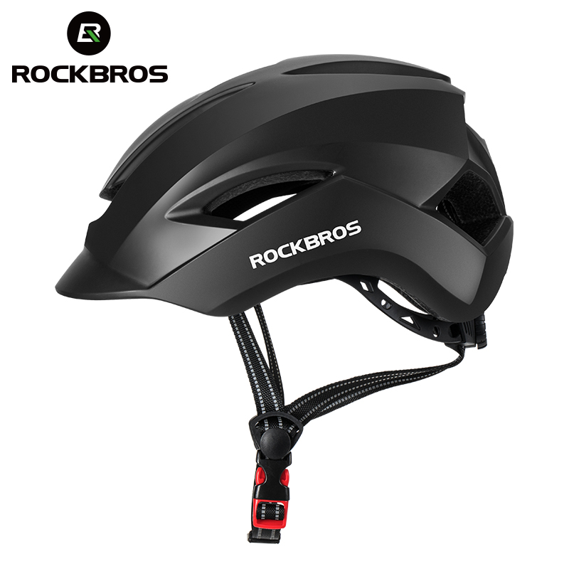 ROCKBROS Cycling Helmet Men Electric Bike Motorcycle Helmet MTB Sports Bike Helmet Integrated Safety Helmet Bike Accessories