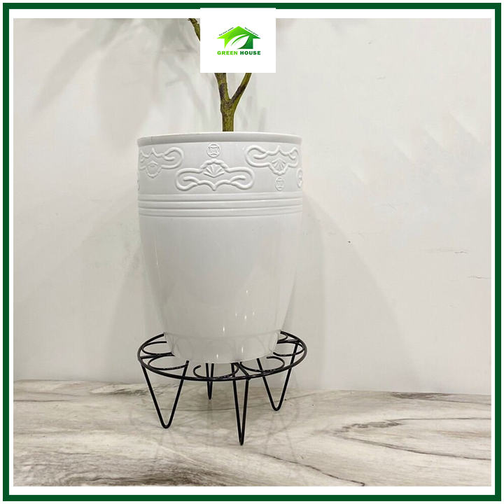 Bộ 3 chậu nhưa Lu cao 25cm