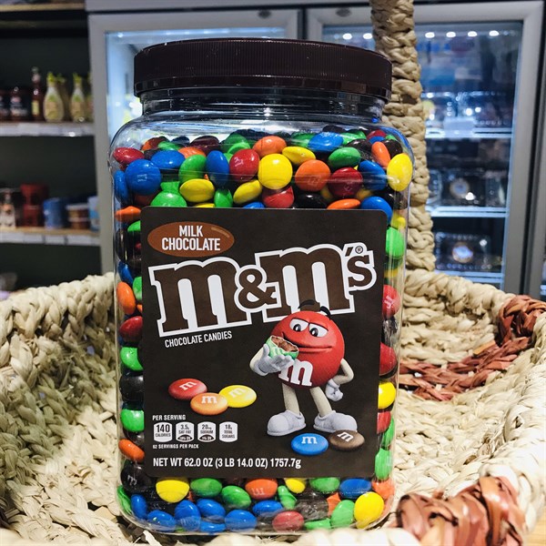 [Hủ 1.75KG] Kẹo Socola M&M Mỹ - Date T2/2024