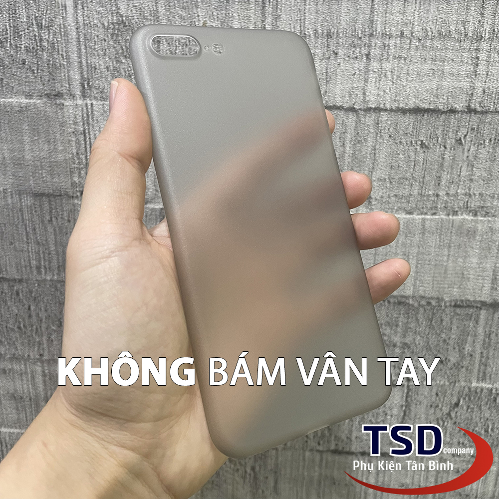 Combo 2 Ốp Lưng Trong Nhám Unibody Cho iPhone 7 Plus & 8 Plus
